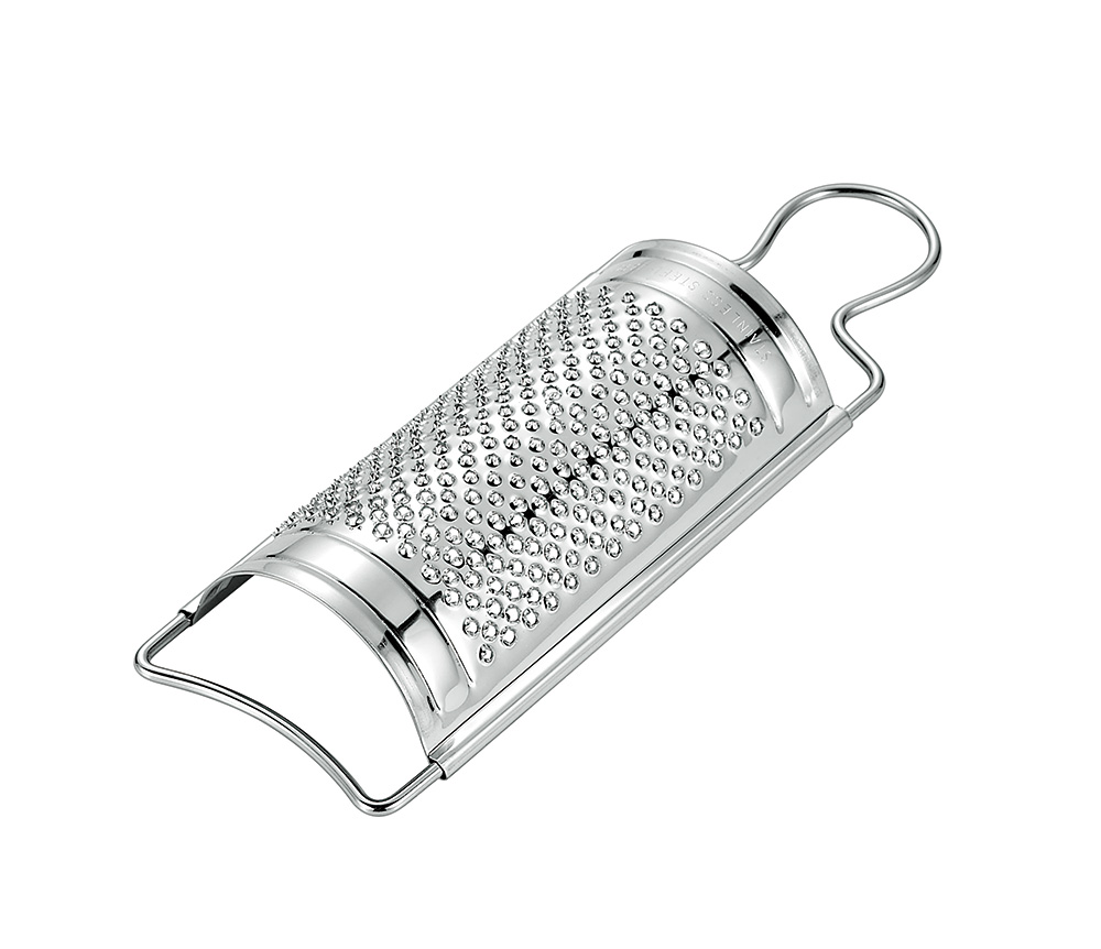 ステンレス製甲丸チーズオロシ