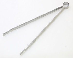 ステンレス炭バサミ(トング) 305mm